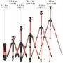 MACTREM Professional Camera Tripod with Phone Mount, 62" DSLR Tripod for Travel, Super Lightweight and Reliable Stability, Ball Head Tripod Detachable Monopod with Carry Bag (Orange) MACTREM Professional Camera Tripod with Phone Mount, 62" DSLR Tripod for Travel, Super Lightweight and Reliable Stability, Ball Head Tripod Detachable Monopod with Carry Bag (Orange)