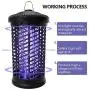 Electric Mosquito Zapper,4200V Mosquito Zappers Waterproof, Fly Insect Trap Indoor,Outdoor,Insect Killer for Patio,Backyard,Home Electric Mosquito Zapper,4200V Mosquito Zappers Waterproof, Fly Insect Trap Indoor,Outdoor,Insect Killer for Patio,Backyard,Home