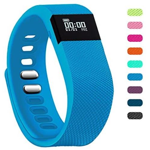 Teslasz Fitness Tracker, Sleep Monitor Calorie Counter Pedometer Sport Activity Tracker for Android and iOS Smart Phone