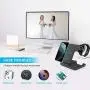 Wireless Charger,3 in 1 Wireless Charging Station for Apple Watch 1 2 3 4 5/Airpods, QI Fast Charger for iPhone 11/11 Pro/11 Pro Max/XS Max/XS XR Plus, Samsung S10 S9 S8 Plus S7, Qi-Certified Phones