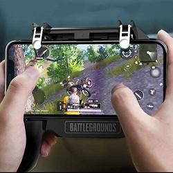PUBG Mobile Phone Game Controller Wireless Remote Gamepad, Mobile Gaming Controller Supports Mobile Key Mapping for Android iOS Accessories (2000mh)
