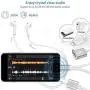 iPhone Adapter & Splitter, [Apple MFi Certified] 2 in 1 Dual Lightning Headphone Jack AUX Audio and Charge Adaptor Dongle Cable Compatible for iPhone 11 pro/Xs Max/XR/X/8/7 Support All iOS System