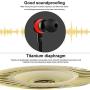 Docooler PTM P5 Wired in-Ear Earphones Stereo Gaming Headset Headphones with in-line Control & Microphone for PSP iPhone iPad Android Smartphones Tablet PC Laptop