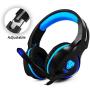 Xbox One Headset,Gaming Headset for PS4 PC Mobile Phone,3.5 mm Gaming Headset LED Light Over-Ear Headphones with Volume Control Microphone for Xbox PS4 Laptop Tablet USB Lighting WSQiWNi