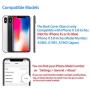 Vimour Back Glass Replacement for iPhone X 5.8 Inches All Carriers with Pre-Installed Adhesive and Repair Tool Kits (White)