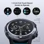 LETSCOM Smart Watch, Fitness Tracker with Heart Rate Monitor, IP68 Waterproof Smartwatch 1.3&quot Touch Screen, Activity Tracker Step Counter Sleep Monitor Message Call Pedometer for Women and Men