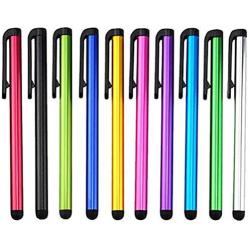 5pack Multi Color Universal Small Metal Touch Stylus Pen for Android Mobile Phone Cell Smart Phone Tablet iPad iPhone (5pack Multi Color)