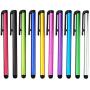 5pack Multi Color Universal Small Metal Touch Stylus Pen for Android Mobile Phone Cell Smart Phone Tablet iPad iPhone (5pack Multi Color)