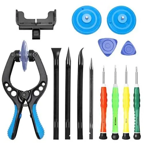 AGPTEK LCD Screen Opening Pliers Cell Phone Repair Tool with Super Strong Suction Cup Platform for iPhone 6 Plus/6/5s/5/4 iPad iPod Samsung Galaxy S5/S4/S3/S2 Note or All Kinds of Smartphone AGPTEK LCD Screen Opening Pliers Cell Phone Repair Tool with Super Strong Suction Cup Platform for iPhone 6 Plus/6/5s/5/4 iPad iPod Samsung Galaxy S5/S4/S3/S2 Note or All Kinds of Smartphone