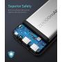 INIU Portable Charger, 20000mAh Dual 3A High-Speed Outputs, USB C Input with Flashlight Power Bank External Phone Battery Pack, Compatible with iPhone Xs X 8 7 iPad AirPods Samsung S10 Google LG etc.