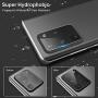 【3 Pack】 Camera Lens Screen Protector for Samsung Galaxy S20 Ultra 5G, 9H Tempered Glass HD Anti Scratch Bubble Free, Black Ultra Slim Stealth Camera Lens Protective Film for Galaxy S20 Ultra (6.9’’)