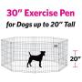 New World Pet Products Foldable Metal Exercise Pen & Pet Playpen