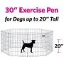 New World Pet Products Foldable Metal Exercise Pen & Pet Playpen