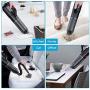 RAGU Handheld Vacuum Cordless 7Kpa, Portable Vacuum Cleaner with Blow Function and Powerful Suction, 2500mAh Rechargeable Battery, Wet Dry Mini Car Vacuum Cleaner for Pet Hair, Carpet, Home