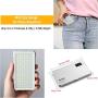 LED Mini Fill Light, 112 LED Bi-Color Dimmable Video Light with CRI 96+, 3200-5600K, Lithium Battery and OLED Display for Digital SLR Camera/Camcorder