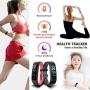Mgaolo Fitness Tracker HR,Activity Tracker IP68 Waterproof Smart Watch Fit Wristband with Heart Rate Blood Pressure Sleep Monitor Pedometer Calorie Step Counter for Fitbit Android and iPhone  (Gray)