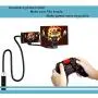 12" Screen Magnifier with Gooseneck Stand –3D HD Phone Magnifier Projector Screen for Movies, Videos, and Gaming–Foldable Lazy Holder with Screen Amplifier–Supports All Smartphones(Black) 12" Screen Magnifier with Gooseneck Stand –3D HD Phone Magnifier Projector Screen for Movies, Videos, and Gaming–Foldable Lazy Holder with Screen Amplifier–Supports All Smartphones(Black)