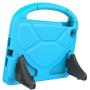 BMOUO Case for iPad Mini 1 2 3 - Built-in Screen Protector, Shockproof Lightweight Hard Cover Handle Stand Kids Case for iPad Mini 1st 2nd 3rd Generation, Blue