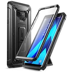 SUPCASE Unicorn Beetle PRO Series Phone Case for Samsung Galaxy Note 9, Full-Body Rugged Holster Case with Built-in Screen Protector for Samsung Galaxy Note 9 2018 (Black)