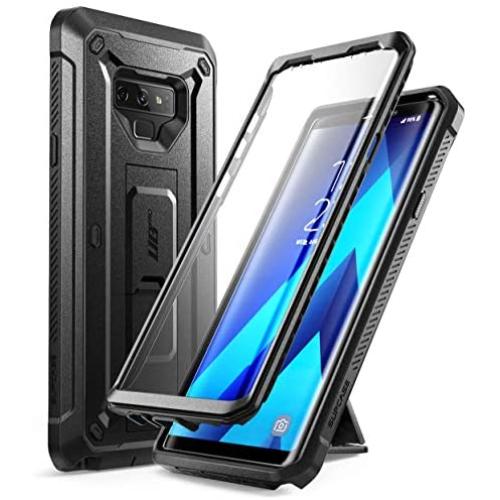 SUPCASE Unicorn Beetle PRO Series Phone Case for Samsung Galaxy Note 9, Full-Body Rugged Holster Case with Built-in Screen Protector for Samsung Galaxy Note 9 2018 (Black)