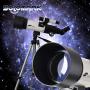 Telescope for Kids 70mm Apeture Travel Scope 400mm AZ Mount - Good Partner to View Moon and Planet - Good Travel Telescope with Backpack for Kids and Beginners