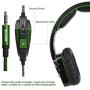 SADES PS4 Gaming Headphone SA930 3.5MM Stereo Surround Lightweight Gaming Headset with Microphone Volume Control for PC/MAC/PS4/Smartphone/Tablets (Black+Green)