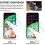 Ringke Flip Card Holder with Elastic Hand Strap Slim Soft Band Grip Fashion Multi-Card Slot Wallet Credit Card Cash Mini Pouch Holder Attachment Compatible with Most Smartphones - Bluegreen