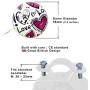 Kiddimoto - Steel Bicycle Bell for Kids/Adults | Perfect Loud Bike Ring Bell for Childrens Balance Bikes, Bicycles, BMX, Mountain Bikes & Scooters | Available in Different Print & Sizes