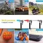 XinYu Portable Car Air Compressor Pump with Led Light, Digital Display Up to 150PSI Auto Shut-Off,DC 12V Tire Inflator with Long Cable for Car, Bicycle, Motorcycle,Ball and More.