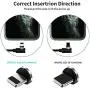 Magnetic Charging Cable (4 Pack,3ft/3ft/6ft/6ft), ZRSE 3-in-1 Nylon Braided Cord, Compatible with Mirco USB, Type C Smartphone and i-Product Device (4Pack 9tips)
