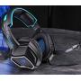 New Updated SADES Spirit Wolf 7.1 Surround Stereo Sound USB ComputerGaming Headset with Microphone,Over-The-Ear Noise Isolating,Breathing LED Light for PC Gamers (Black Blue)