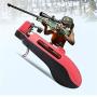 Mobile Game Controller, Mobile Gaming Trigger(4-in-1) for PUBG/Fortnite/Rules of Survival Gaming Grip and Gaming Joysticks for 4.5-6.5inch Android iOS Phone-red