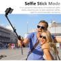 JOGDRC 10.2" Selfie Ring Light with Tripod Stand & Phone/Pad Holder for Live Sream/Makeup, Mini LED Camera Ringlight for YouTube Video/Photography Compatible with iPhone 11 Xs Max XR iPad Android