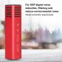eboxer-1 Aluminum Full CNC Phone Mic Portable Voice Amplifier Mini Voice Changer for for Sound(red)
