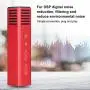 eboxer-1 Aluminum Full CNC Phone Mic Portable Voice Amplifier Mini Voice Changer for for Sound(red)