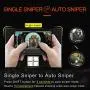 PXN P10 Wireless PUBG Mobile Game Controller for iPhone, Gamepad with Auto Fire L1R1 Triggers for FPS Games PXN P10 Wireless PUBG Mobile Game Controller for iPhone, Gamepad with Auto Fire L1R1 Triggers for FPS Games