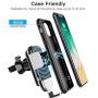 Wireless Car Charger, CTYBB Qi Auto-Clamping Air Vent Dashboard Car Phone Holder & QC3.0 Car Charger, 10W Compatible for Galaxy S10/S10+/S9,Charging for iPhone 11/11 Pro/11 Pro Max/XSMax/XS/XR/X/8P/8