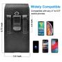 Takfox Phone Holster for Samsung Galaxy S20 S10 S10e S9 S8 S7 Edge,Note 10 Note 9 Note 8,A10e A20 A30 A50, J7 J3 Cell Phone Belt Clip Holster Premium Leather Carrying Phone Pouch w Card Holder,Black