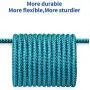 USB Type C Cable 3A Fast Charging, JSAUX(2-Pack 3.3ft+10ft) USB-A to USB-C Charge Braided Cord Compatible with Samsung Galaxy S10 S10E S9 S8 S20 Plus,Note 10 9 8,Z Flip, And Other USB C Charger(Green)