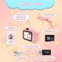 Kids Digital Camera,MERLINAE Mini Video with 2.0 inch Screen for Children Birthday Gift,Children Toy Action Toddler Recorder 1080P for Boys Girls Age 3-12 Education Pink