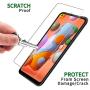 QHOHQ Screen Protector for Samsung Galaxy A11/Galaxy M11, [3 Pack] Tempered Glass Film, 9H Hardness - 2.5D Edge - No Bubbles - Anti-Fingerprint - Anti-Scratch
