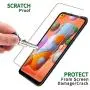 QHOHQ Screen Protector for Samsung Galaxy A11/Galaxy M11, [3 Pack] Tempered Glass Film, 9H Hardness - 2.5D Edge - No Bubbles - Anti-Fingerprint - Anti-Scratch