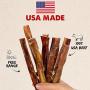 Downtown Pet Supply 6 and 12 inch American Bully Sticks for Dogs Made in USA - Odorless Dog Dental Chew Treats, High in Protein, Great Alternative to Rawhides