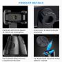 Gimbal Stabilizer Tripod, NEWXLT Phone Mount Holder, Selfie Stick Robot Cameraman, 360°Rotation Auto Face Object Tracking Smart Shooting Video Vlog Helper for All iOS and Android Phones