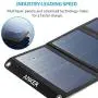 Solar Panel, Anker 21W 2-Port USB Portable Solar Charger with Foldable Panel, PowerPort Solar for iPhone 11/Xs/XS Max/XR/X/8/7, iPad Pro/Air/Mini, Galaxy S9/S8/S7/S6, and More