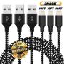 iPhone Charger 3Pack 10FT Mfi Certified Lightning Cables to USB Syncing Data and Nylon Braided Cord Charger for iPhone XS/Max/XR/X/8/6Plus/6S/7Plus/7/8Plus/SE/iPad and More