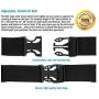 Running Hydration Belt with Water Bottles (2x 10oz), Fuel Belt Fits Iphone 6s Plus for Running, Race, Marathon, Hiking, Adjustable Waist Hydration Pack, Men & Women Runners Belt