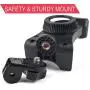 2-WAY New Bike Phone Mount - Universal Sturdy Mount for Bicycle & Motorcycle Accessories - Good Travel Stroller Pram Kayak Fishing Accessory 2-WAY New Bike Phone Mount - Universal Sturdy Mount for Bicycle & Motorcycle Accessories - Good Travel Stroller Pram Kayak Fishing Accessory