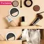 Cell Phone Selfie Ring Light for iPhone Rechargeable Clip On Led O Ring Light for Laptop Tablet Camera Mini Halo Circle Fill Light for Makeup Photography Video Live Stream,3 Level Brightness,Black
