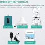 Cell Phone Signal Booster for Home All Carriers 3G 4G LTE - Boost Mobile Phones Voice & Data Signal by Multi-Band Cellular Repeater Amplifier Kit with Ceiling/Yagi Antenna Up to 4,500Sq Ft
